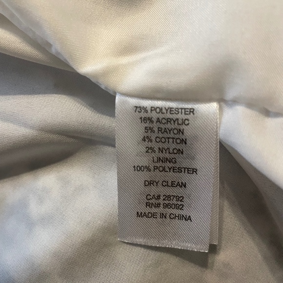 NWT Carolina Belle Montreal Tweed blazer,Size XL - Picture 5 of 10